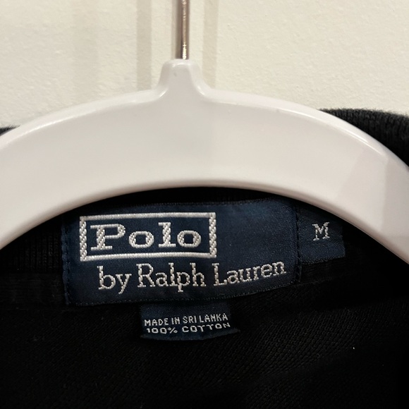 Black Polo by Ralph Lauren. Size Medium. - Picture 5 of 6